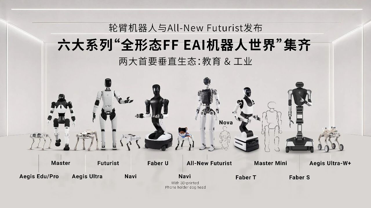 FF发布Faber轮臂机器人并公布全新Futurist售价